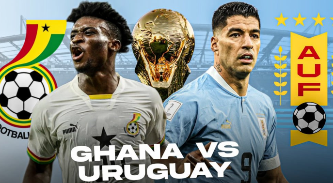 Kết quả trận Uruguay vs Ghana